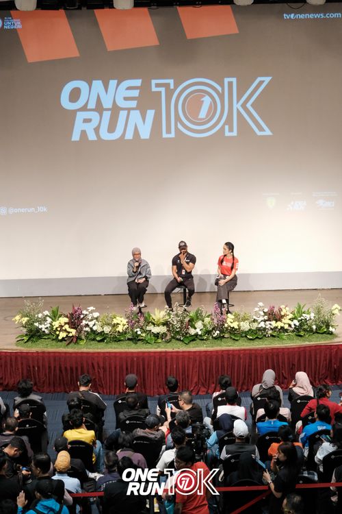 Race photo from ONE RUN 10K 2025