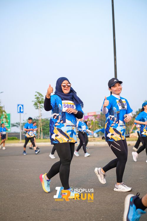 Race photo from ISOPlus Run 2024 Jakarta