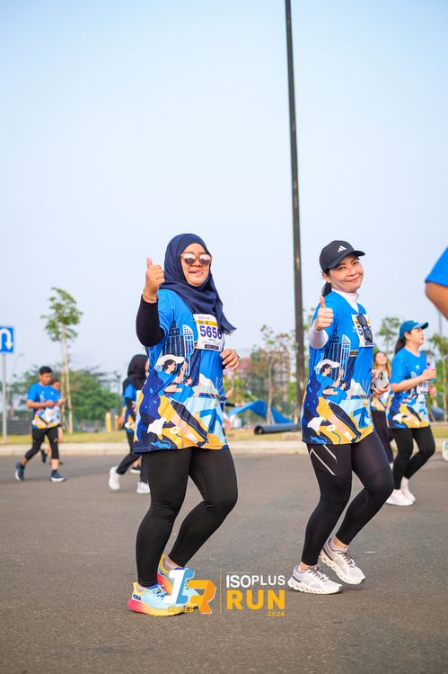 Race photo from ISOPlus Run 2024 Jakarta