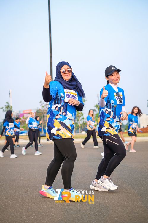 Race photo from ISOPlus Run 2024 Jakarta