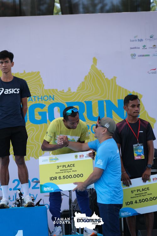 Race photo from Taman Budaya x BOGORUN 2025