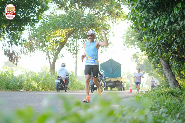 Race photo from Kediri Half Marathon 2024