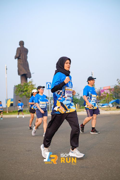 Race photo from ISOPlus Run 2024 Jakarta