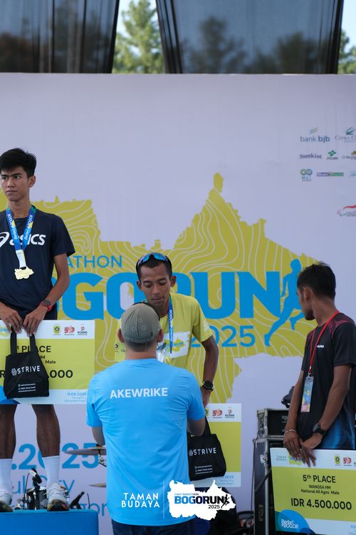 Race photo from Taman Budaya x BOGORUN 2025