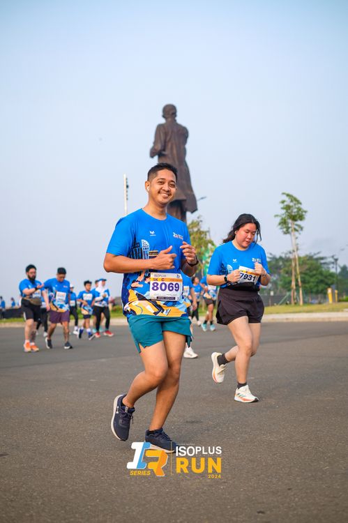 Race photo from ISOPlus Run 2024 Jakarta