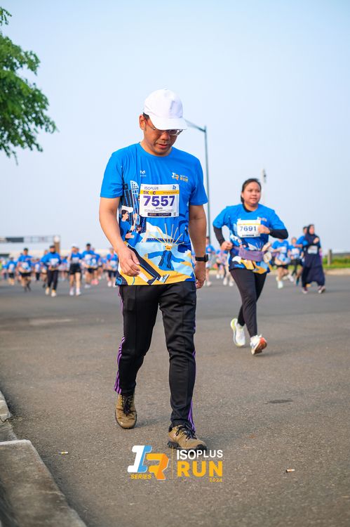 Race photo from ISOPlus Run 2024 Jakarta