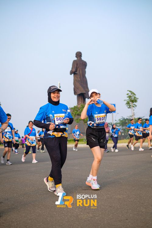 Race photo from ISOPlus Run 2024 Jakarta