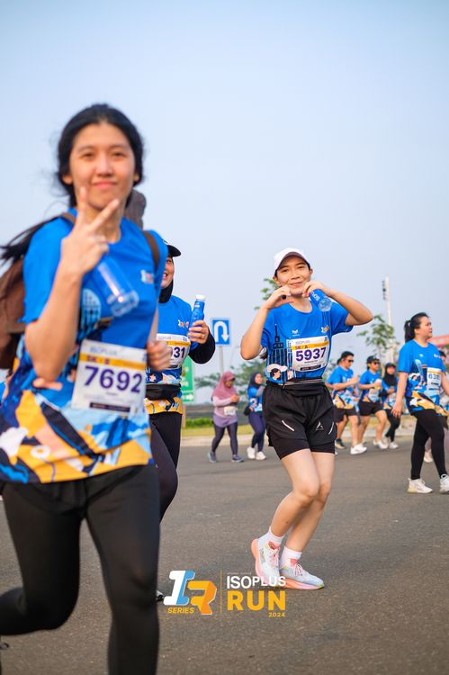 Race photo from ISOPlus Run 2024 Jakarta