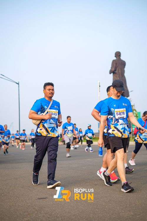 Race photo from ISOPlus Run 2024 Jakarta
