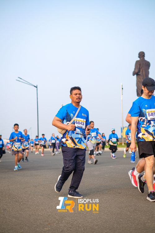 Race photo from ISOPlus Run 2024 Jakarta