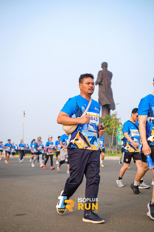 Race photo from ISOPlus Run 2024 Jakarta