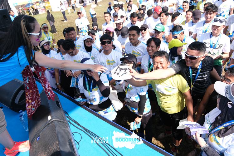 Race photo from Taman Budaya x BOGORUN 2025