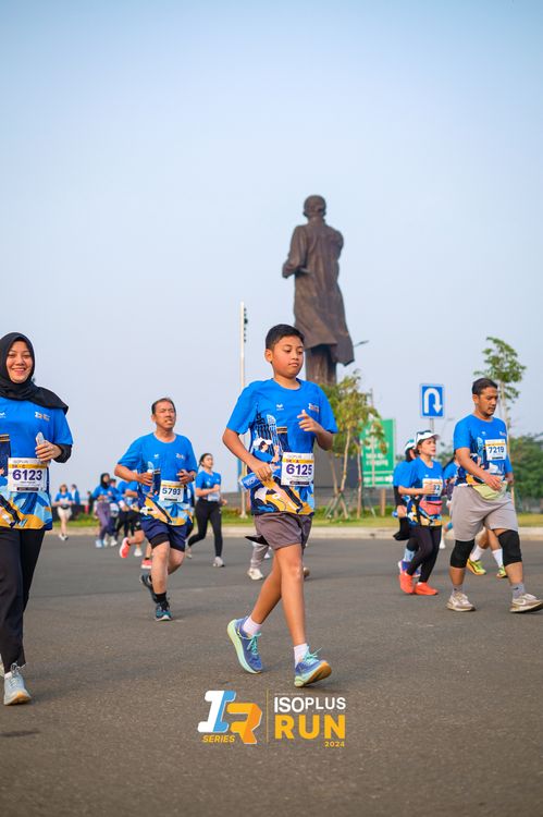Race photo from ISOPlus Run 2024 Jakarta