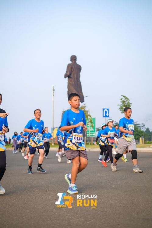 Race photo from ISOPlus Run 2024 Jakarta