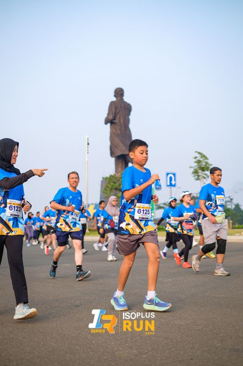 Race photo from ISOPlus Run 2024 Jakarta