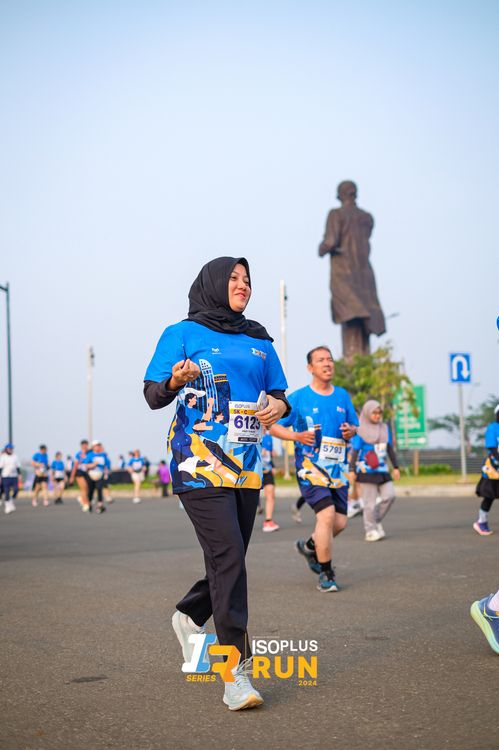 Race photo from ISOPlus Run 2024 Jakarta