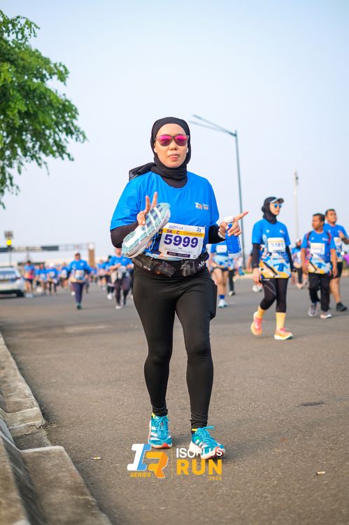 Race photo from ISOPlus Run 2024 Jakarta