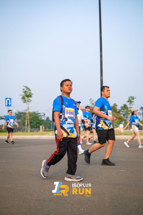 Race photo from ISOPlus Run 2024 Jakarta