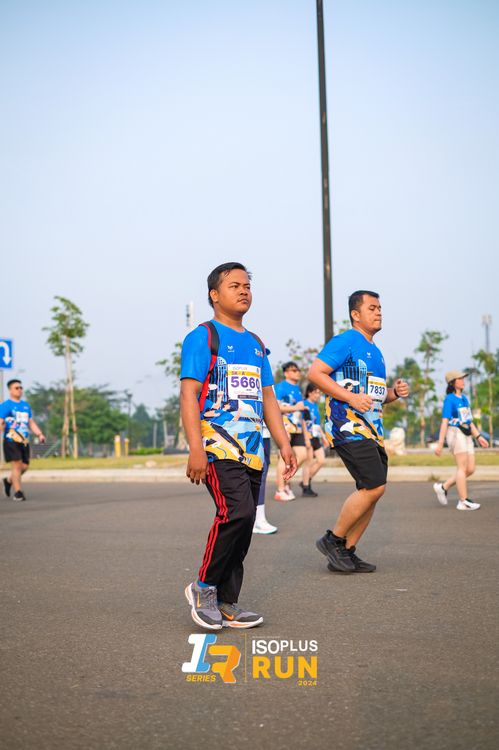 Race photo from ISOPlus Run 2024 Jakarta