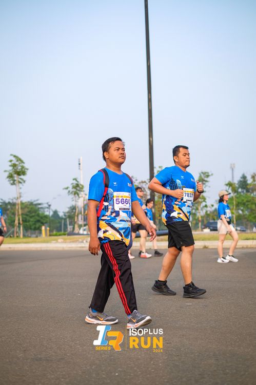 Race photo from ISOPlus Run 2024 Jakarta
