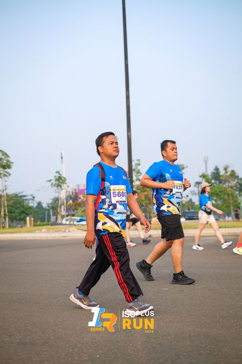 Race photo from ISOPlus Run 2024 Jakarta