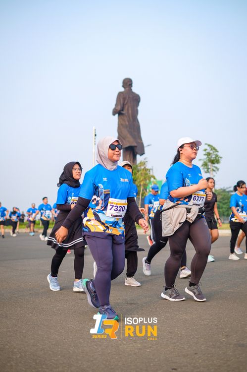 Race photo from ISOPlus Run 2024 Jakarta