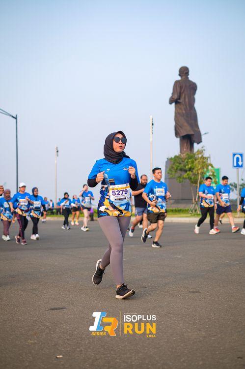 Race photo from ISOPlus Run 2024 Jakarta