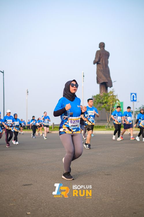 Race photo from ISOPlus Run 2024 Jakarta