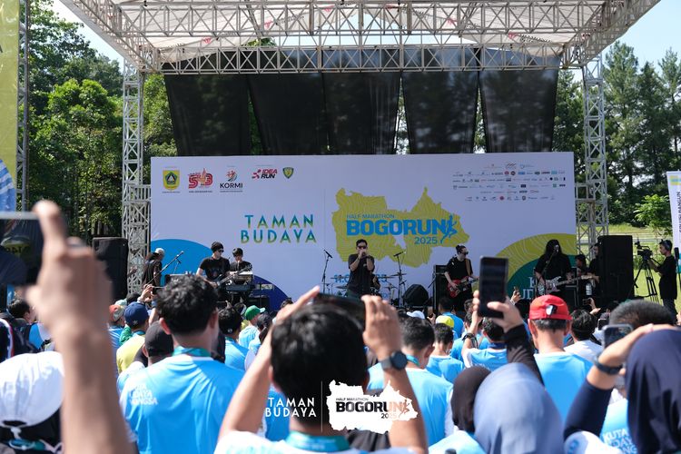 Race photo from Taman Budaya x BOGORUN 2025