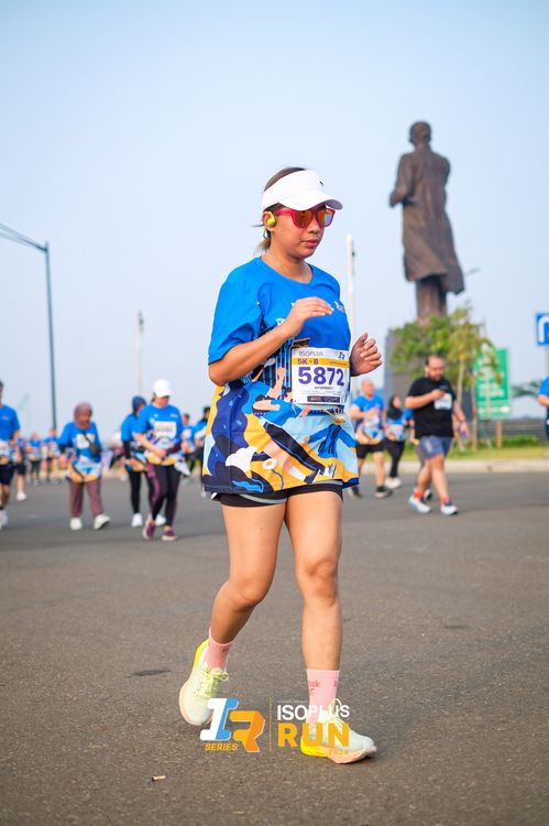 Race photo from ISOPlus Run 2024 Jakarta