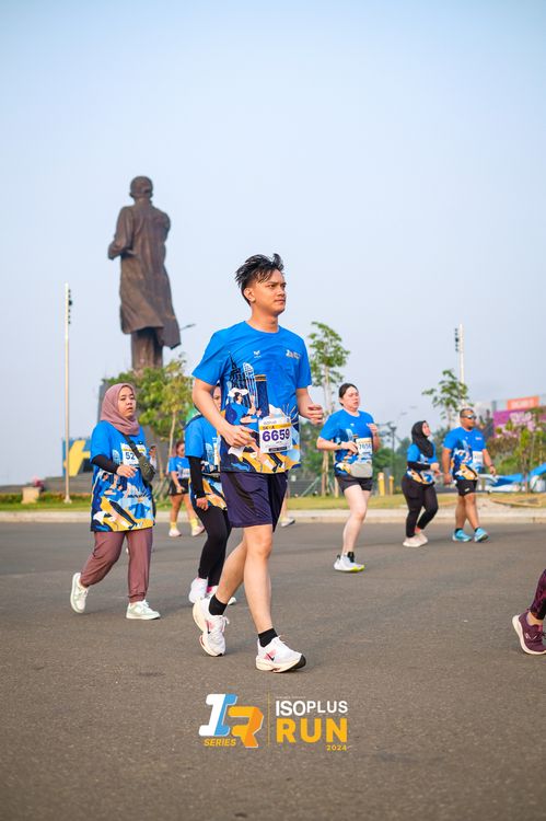Race photo from ISOPlus Run 2024 Jakarta