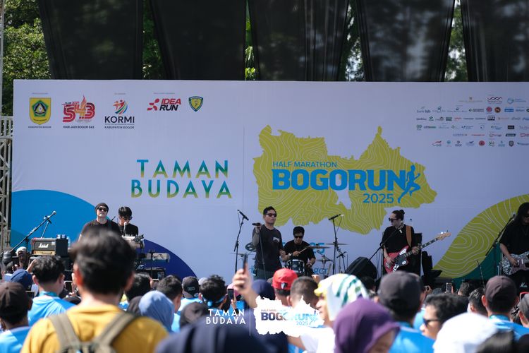 Race photo from Taman Budaya x BOGORUN 2025