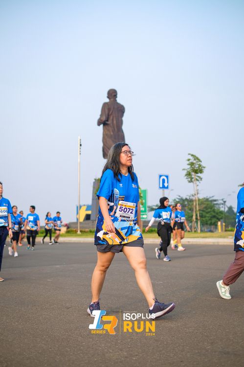 Race photo from ISOPlus Run 2024 Jakarta