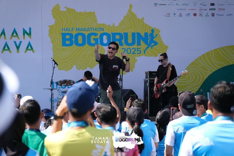 Race photo from Taman Budaya x BOGORUN 2025