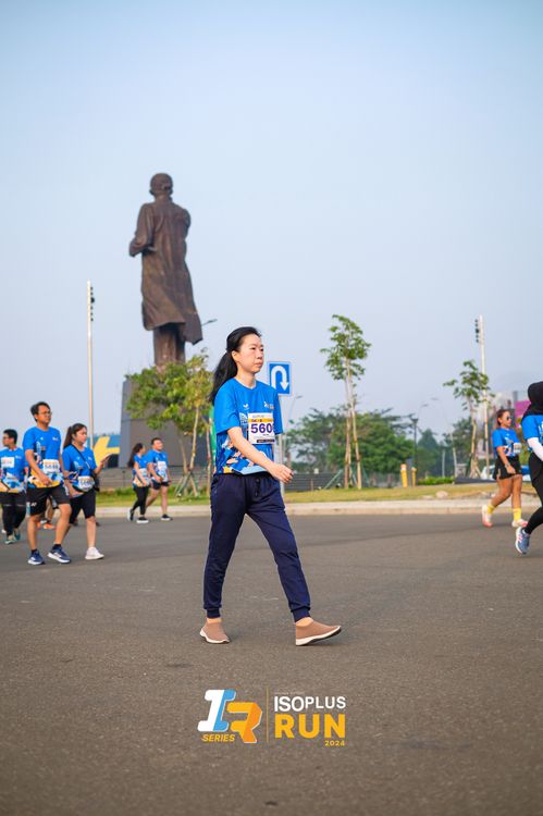 Race photo from ISOPlus Run 2024 Jakarta