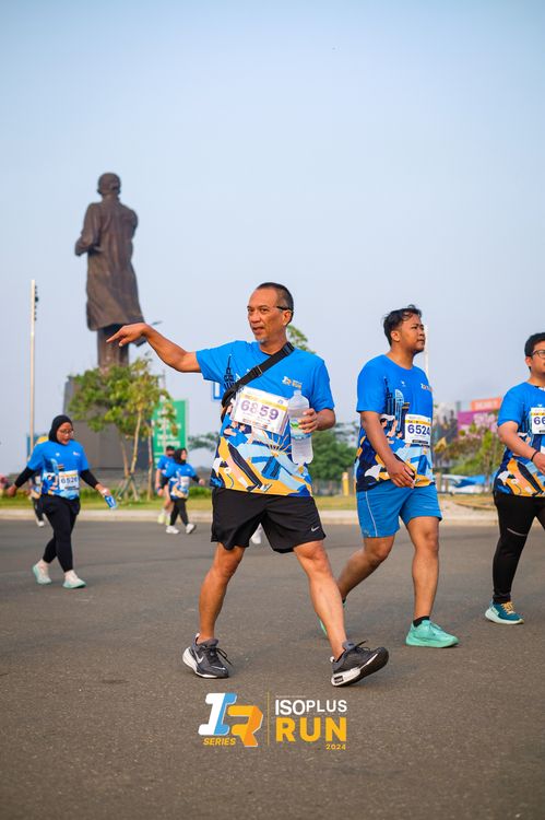 Race photo from ISOPlus Run 2024 Jakarta