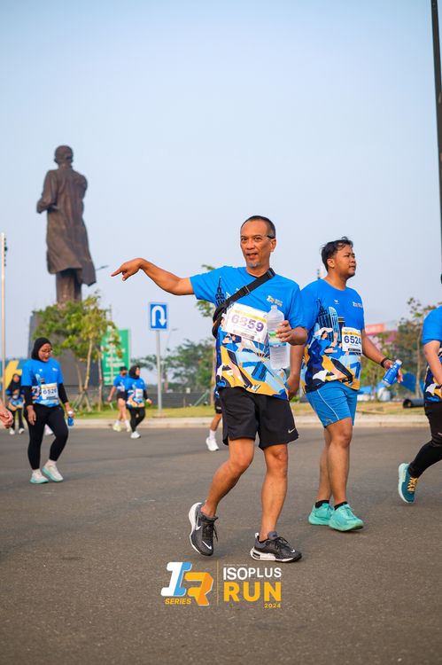 Race photo from ISOPlus Run 2024 Jakarta