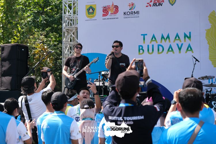 Race photo from Taman Budaya x BOGORUN 2025