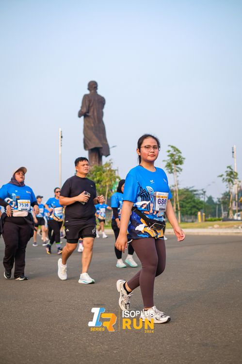Race photo from ISOPlus Run 2024 Jakarta