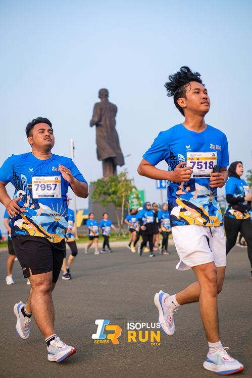 Race photo from ISOPlus Run 2024 Jakarta