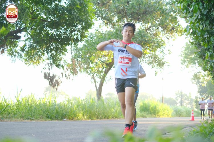 Race photo from Kediri Half Marathon 2024