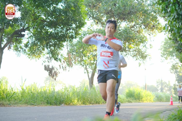 Race photo from Kediri Half Marathon 2024