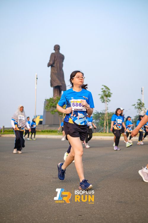 Race photo from ISOPlus Run 2024 Jakarta