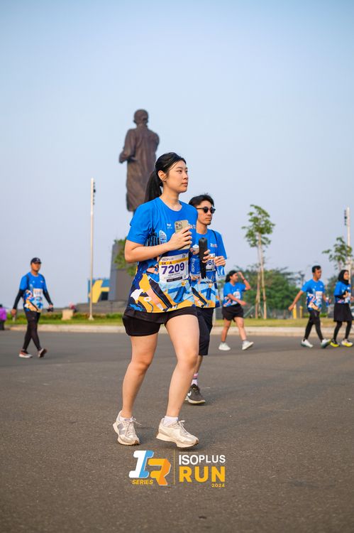 Race photo from ISOPlus Run 2024 Jakarta