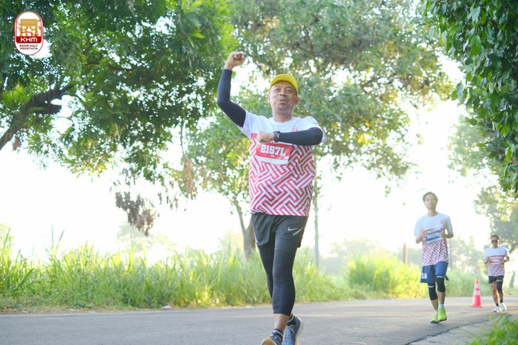 Race photo from Kediri Half Marathon 2024
