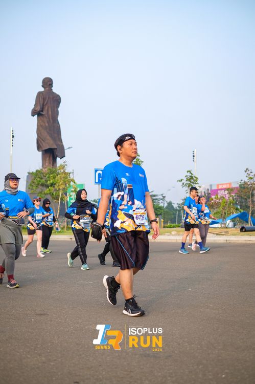 Race photo from ISOPlus Run 2024 Jakarta