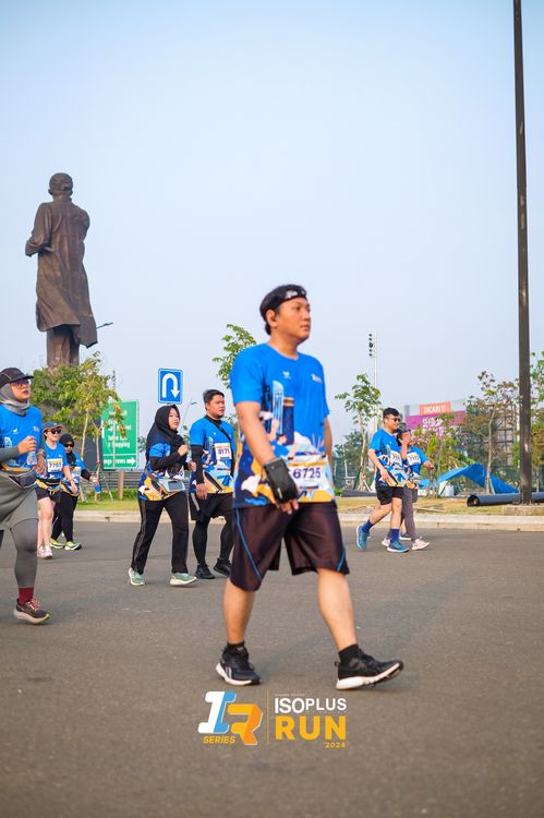 Race photo from ISOPlus Run 2024 Jakarta