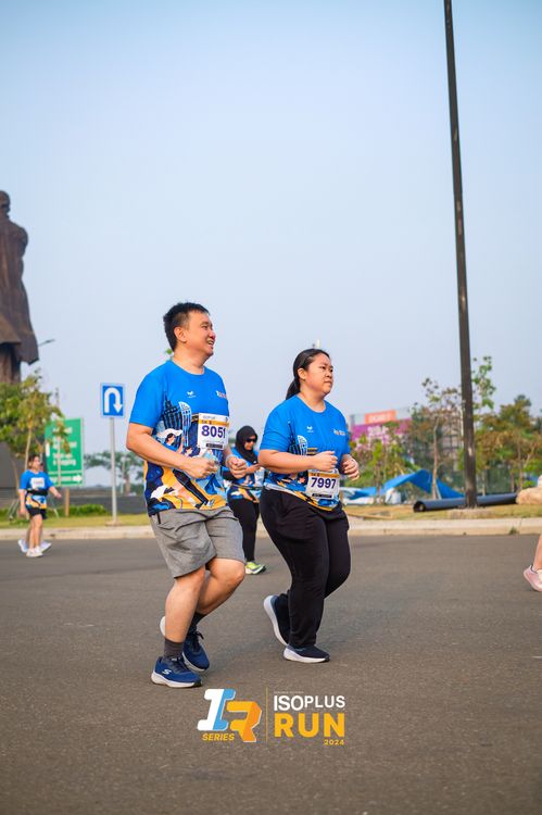 Race photo from ISOPlus Run 2024 Jakarta
