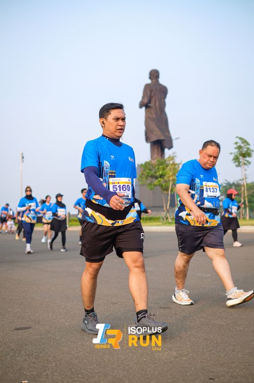 Race photo from ISOPlus Run 2024 Jakarta