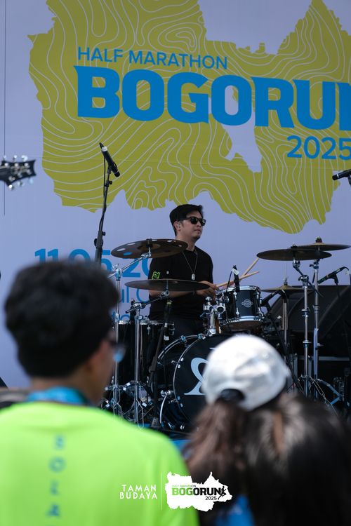 Race photo from Taman Budaya x BOGORUN 2025